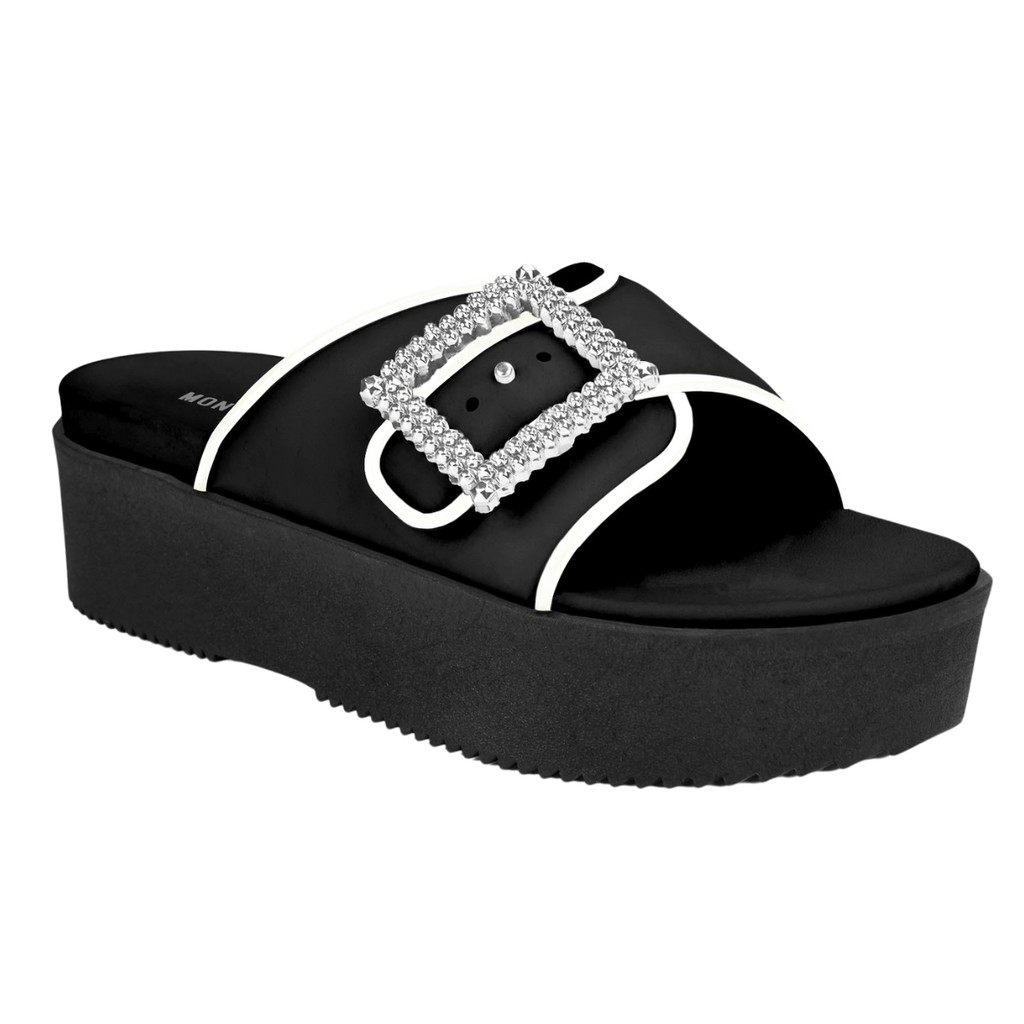 Monobo BOVY 1 Women Wedges Sandals Platform Wedges Kasut Tinggi ...