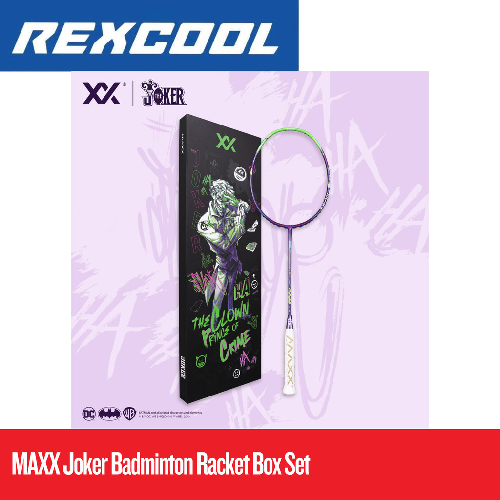 MAXX The Joker Badminton Racket Boxset | Shopee Malaysia