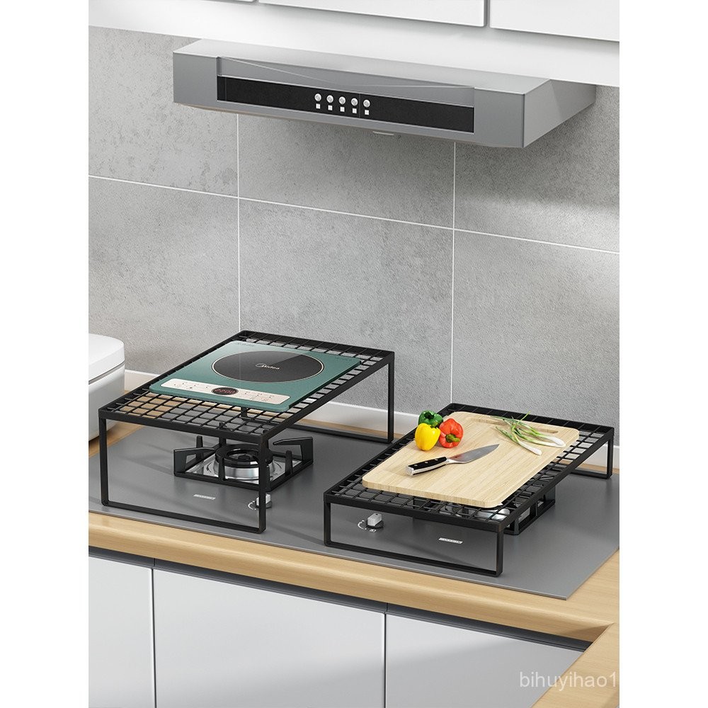 Kitchen Stove Rack Induction Cooker Rack Bracket Table Gas Stove Cover ...