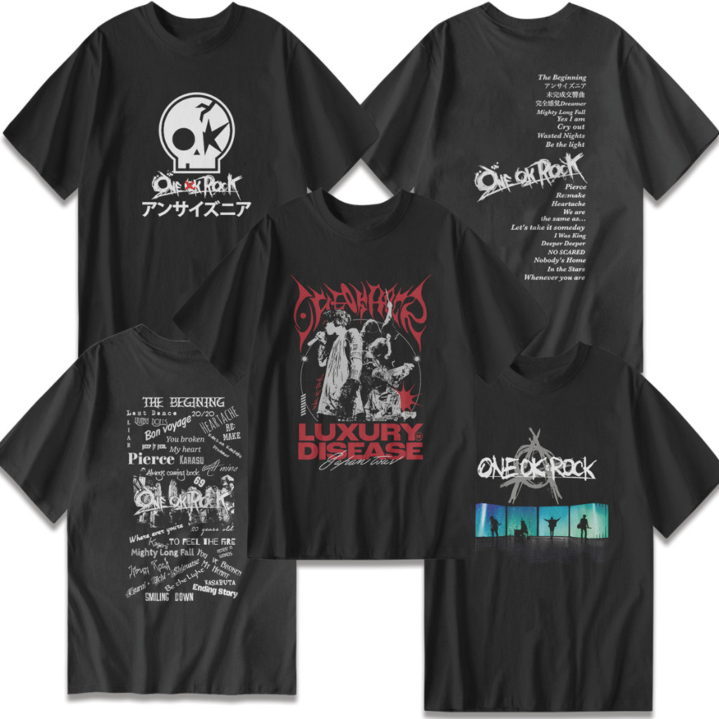 One OK Rock | MUJI Band ONE OK ROCK Regular Pattern Issue Music ...