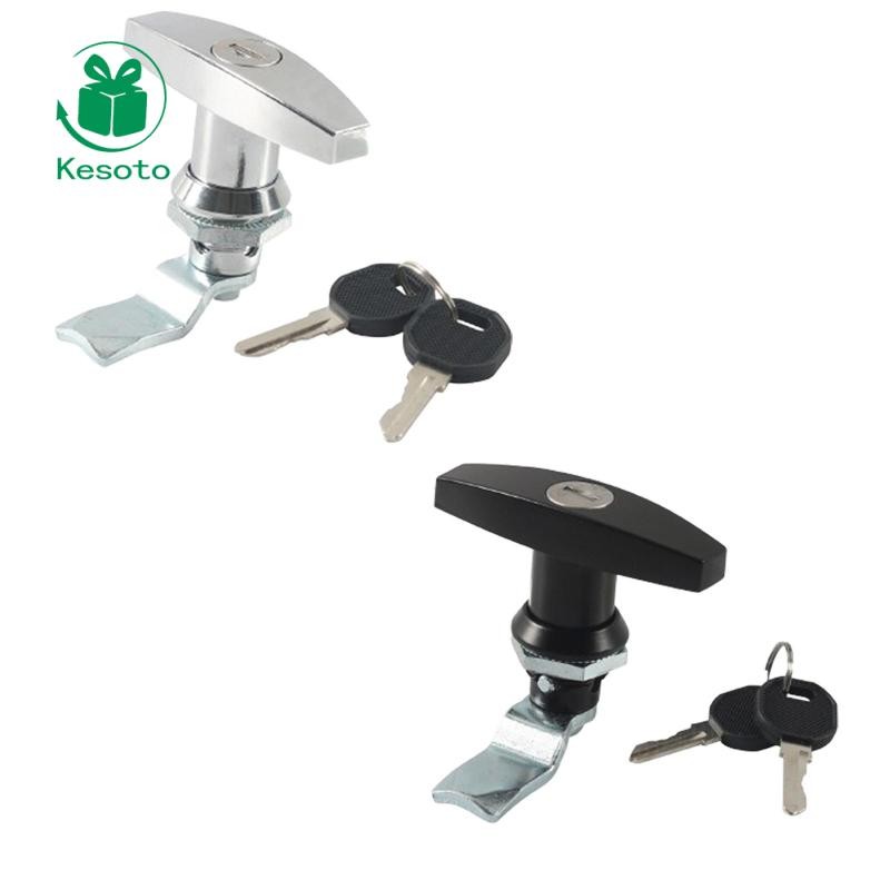 Kesoto T-handle lock, shed door lock with keys T-handle lock set for ...