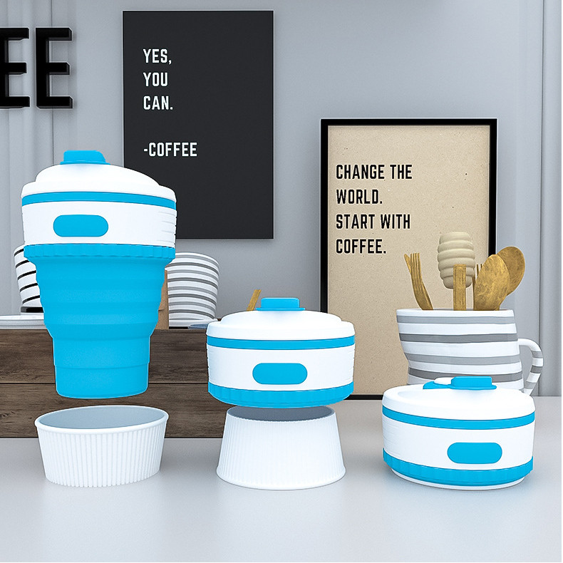 350ml InstaPop Silicone Cup - Commuter Collapsible Mug (Thermo-Smart ...