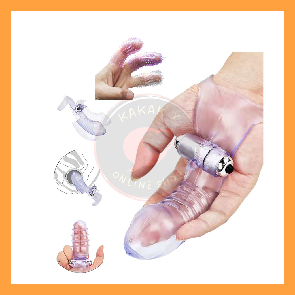 Reusable Finger Condom with Vibrator Finger Spike Condom 1pc | Shopee ...