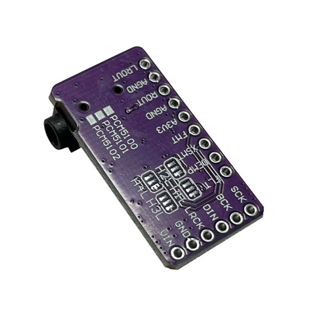 3 stuks PCM5102 digitaal-analoog-converter PLL-spraakmodule