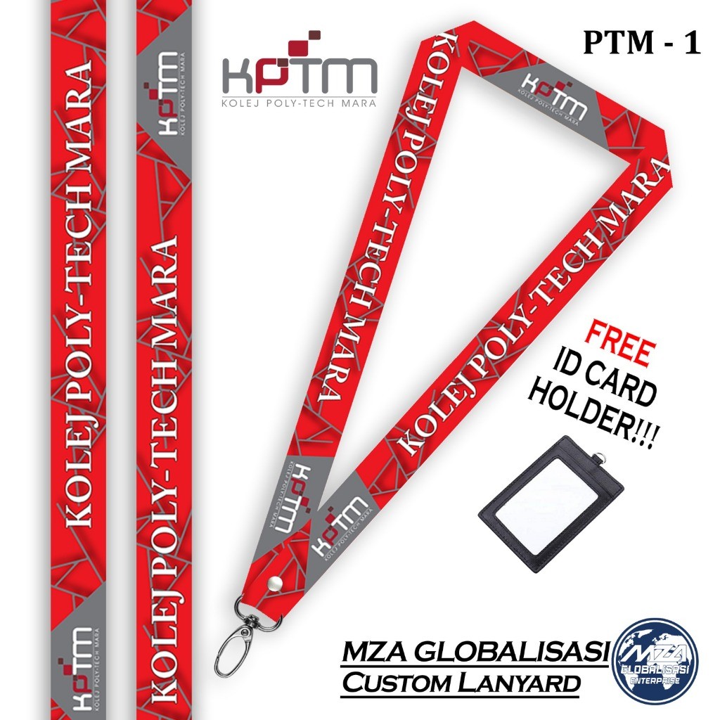 [ Ready Stock ] KOLEJ POLY-TECH MARA KPTM + FREE ID Card Holder ...