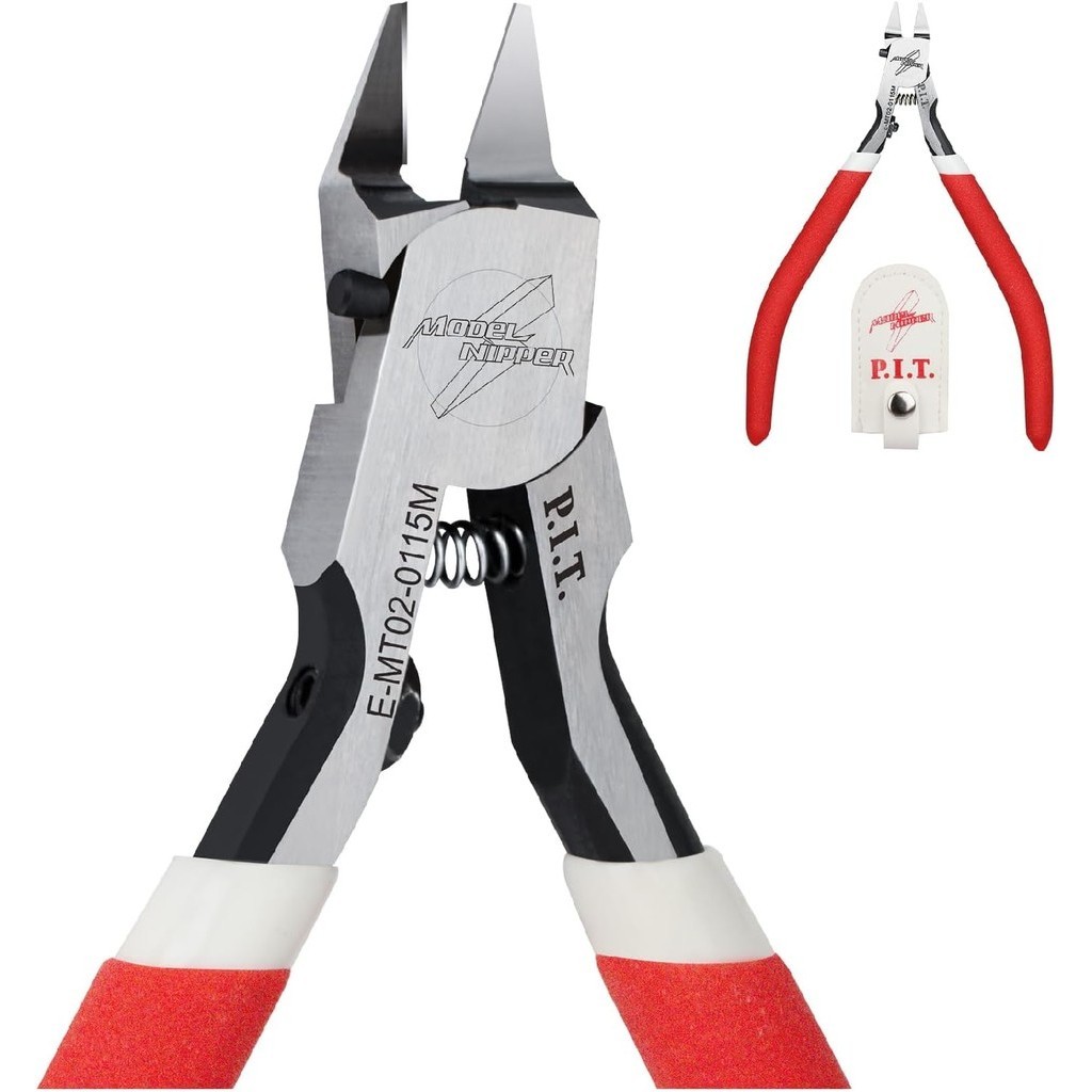 P.I.T.4.8 INCH Model Nipper, Single Blade Gundam Nipper with Non-Slip ...