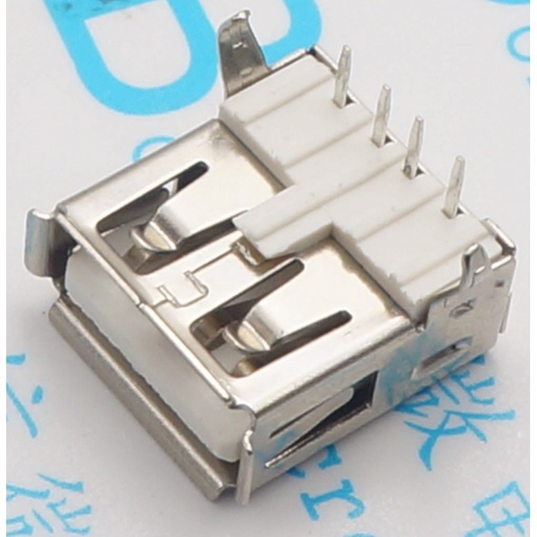 Copper Shell AF90 Degree A Female USB Interface Female Socket A Type ...