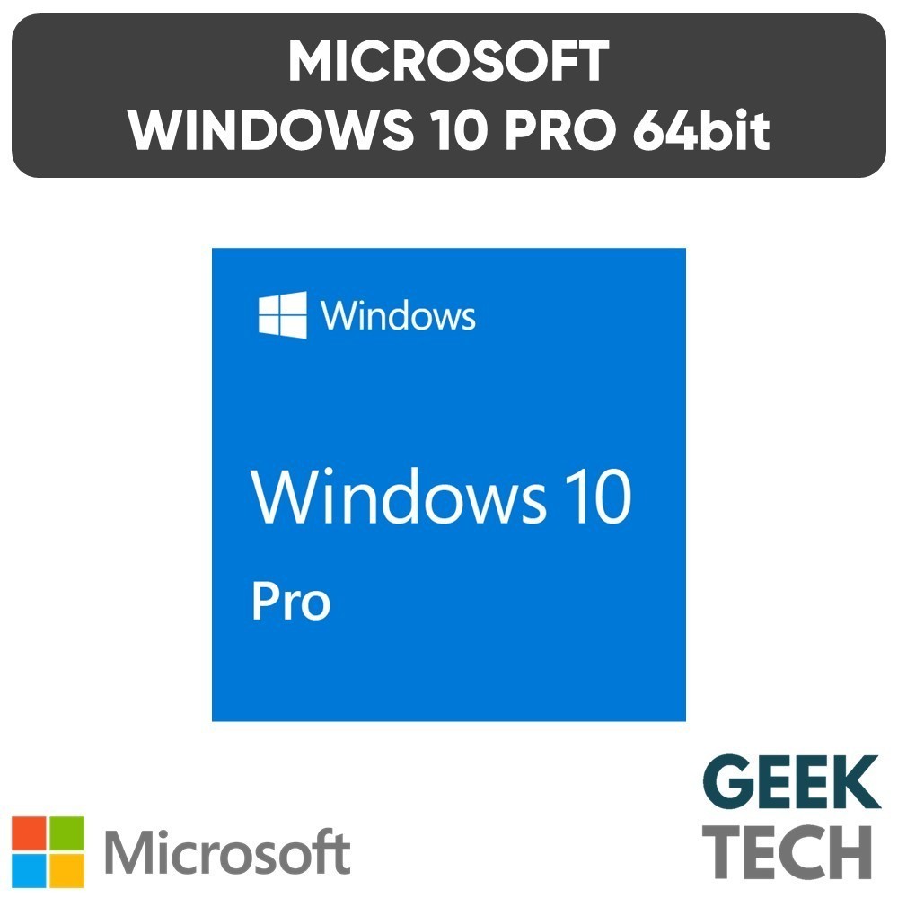 Microsoft Windows 10 Pro Genuine OEM 64bit (ESD Electronic Software ...