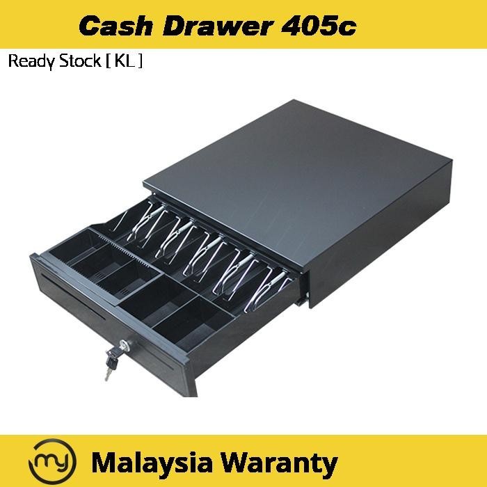 Heavy Duty POS Cash Drawer with Coin Tray Removable RJ11 Key Lock ...