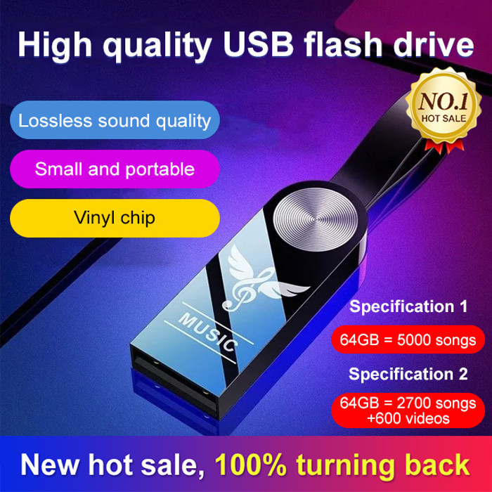 【Enhance 20 Times The Sound Quality】Car U Disk Song Lossless Music High ...