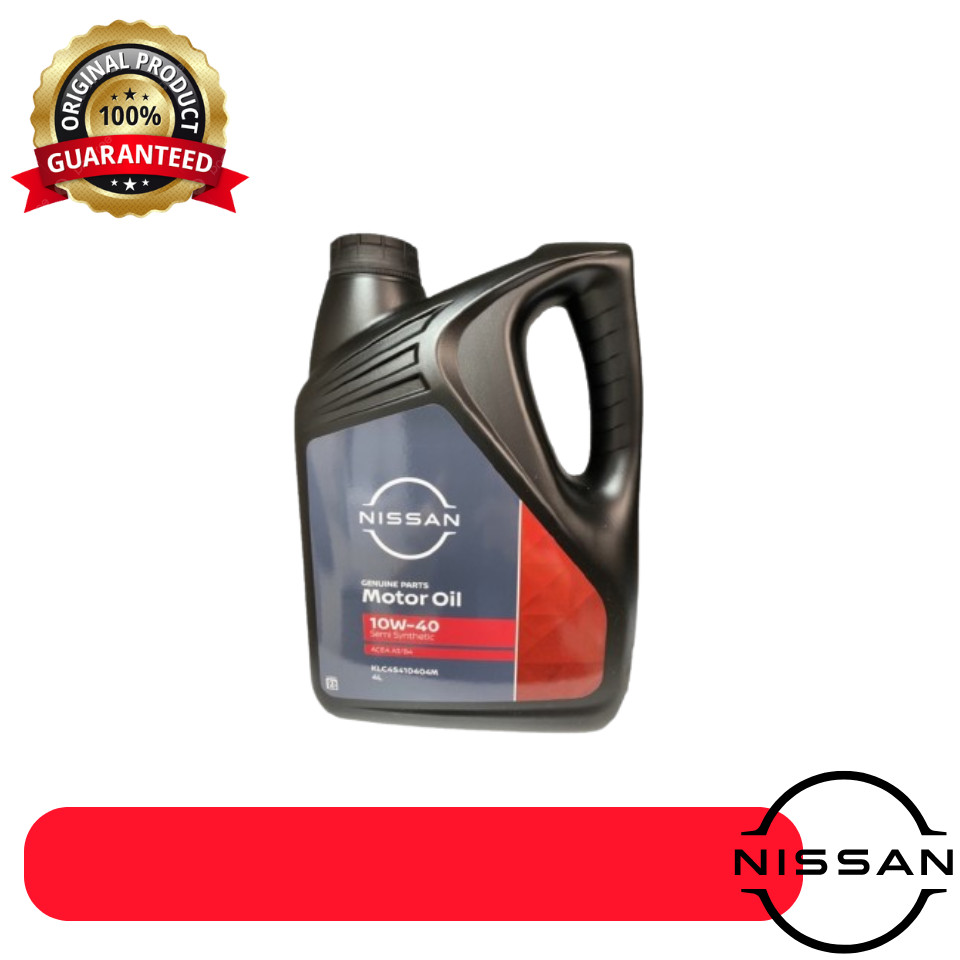 KLC42-10404M Nissan 10w40 Semi Synthetic Engine Oil 4L (Original ...