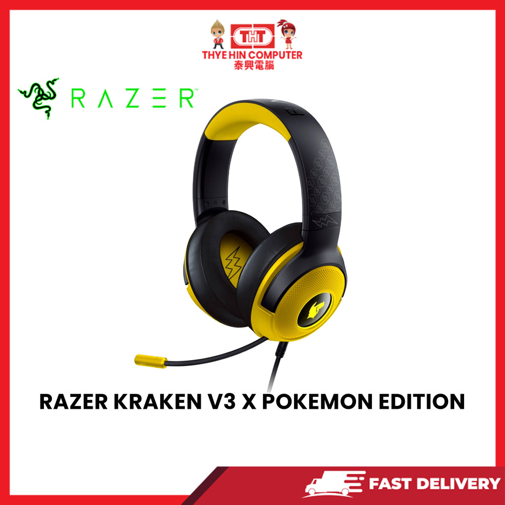 RAZER KRAKEN V3 X POKEMON EDITION | Shopee Malaysia