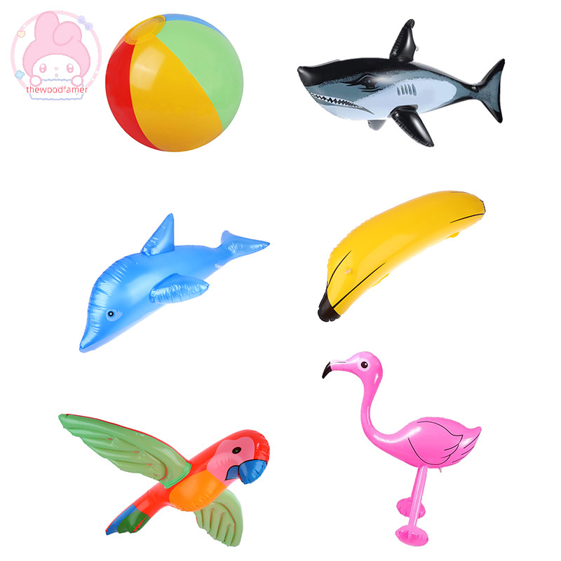 thewoodfamer Swimming Pool Float Toy Hawaiian Event Party Supplies ...
