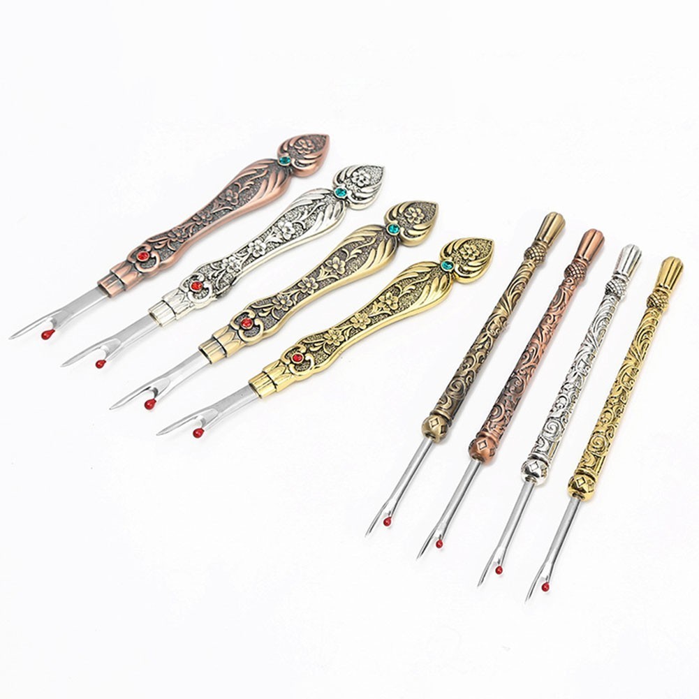 (THEBEST) Vintage Stainless Steel Handle Craft Thread Cutter Seam ...