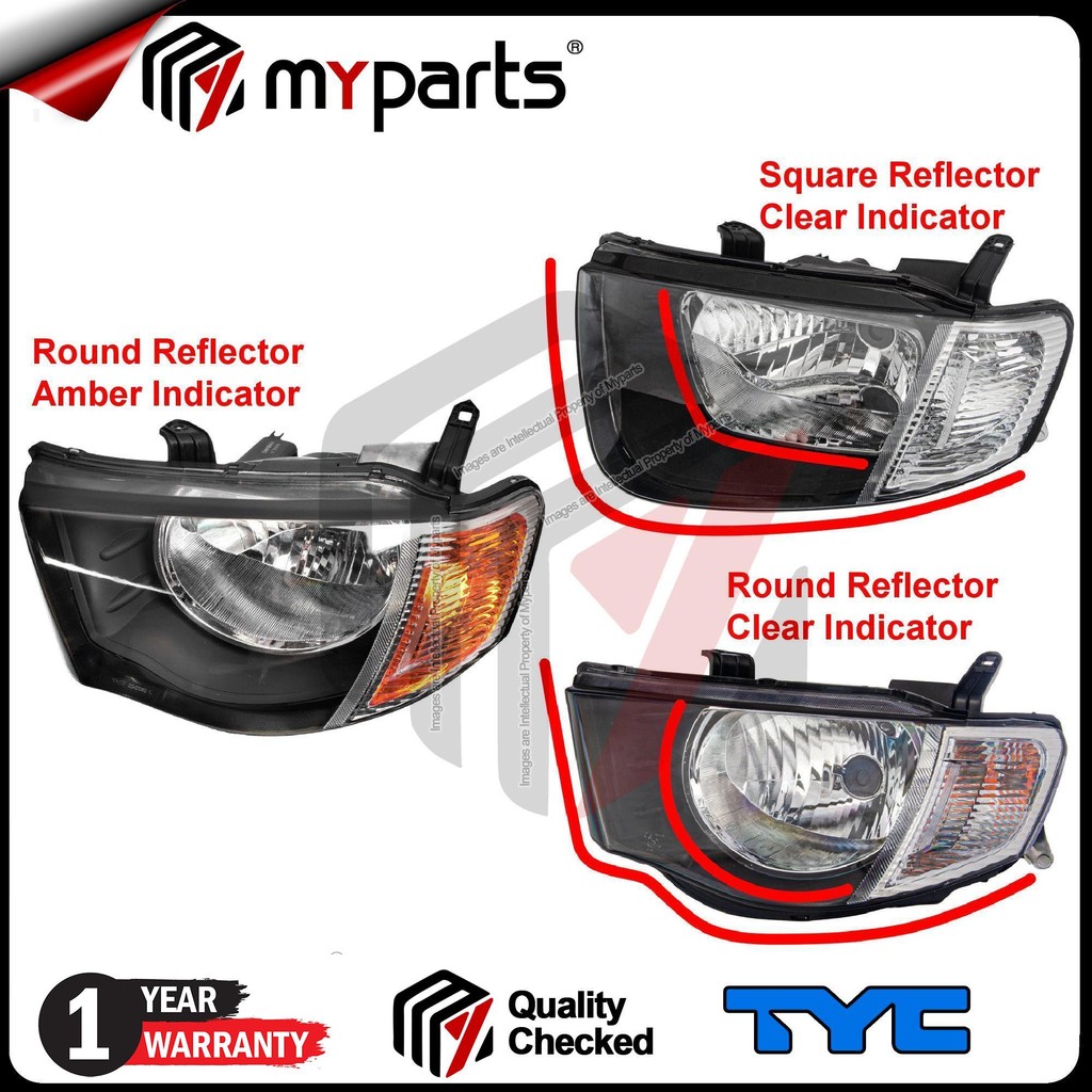 Bumpers & Parts For Mitsubishi Outlander Front Bar Indicator Bumper ...