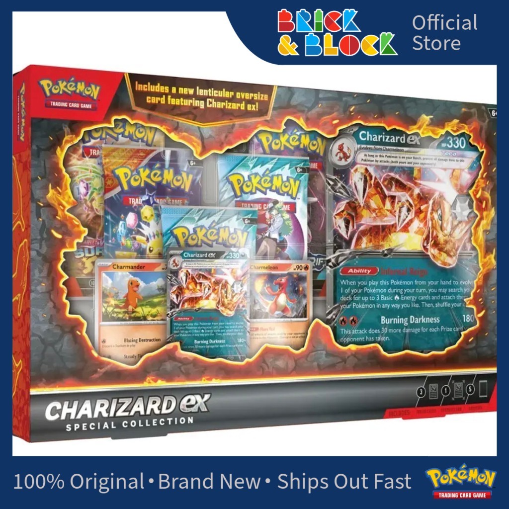 100-10417 Charizard ex Special Collection | Pokemon TCG | Shopee Malaysia