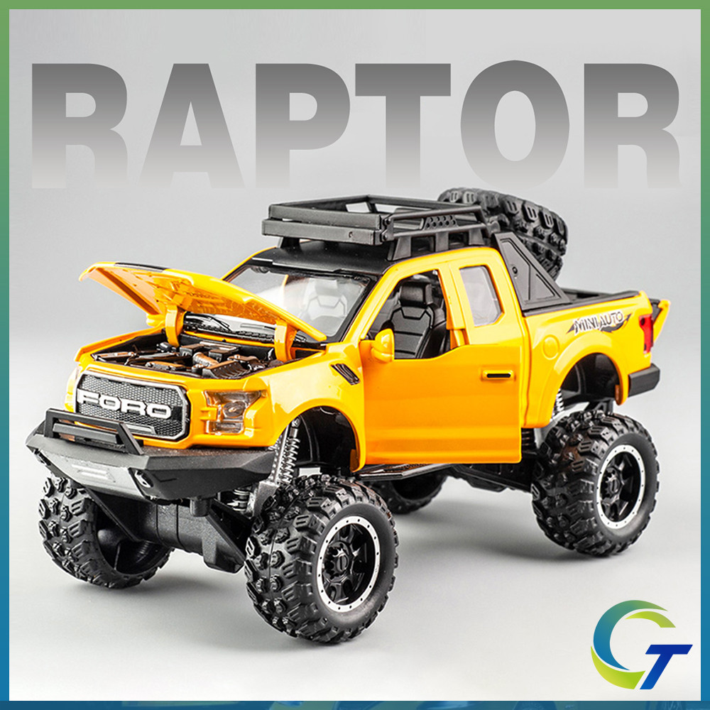 1:32 Ford Raptor F150 Diecast Toys Car Model Cars Alloy Toy Collection ...