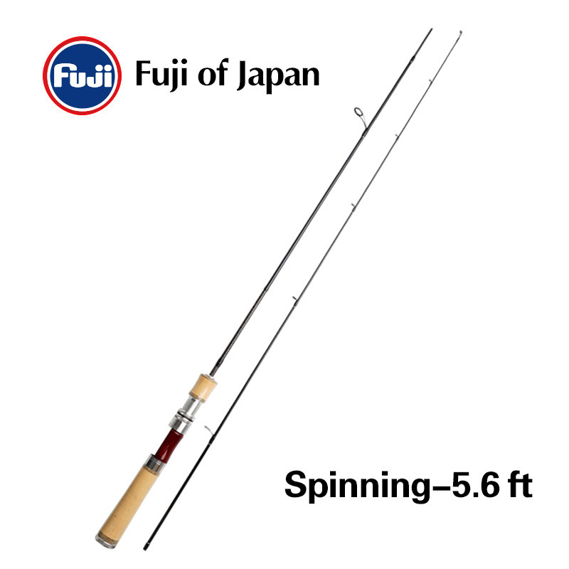5ft/5.6ft/6ft Fuji Ultralight UL carbon fiber fishing rod spinning rod/baitcasting  rod lure rod retractable portable fishing rod travel rod Outdoor | Shopee  Malaysia