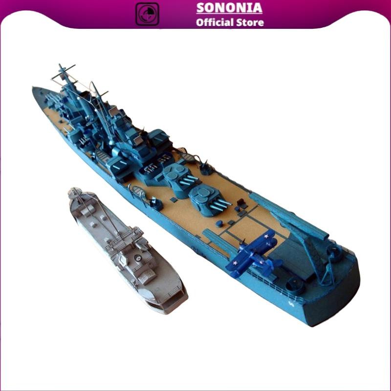 [SONONIA] Naval Ship Models Naval Ship Toy Set Warships Ship Building ...
