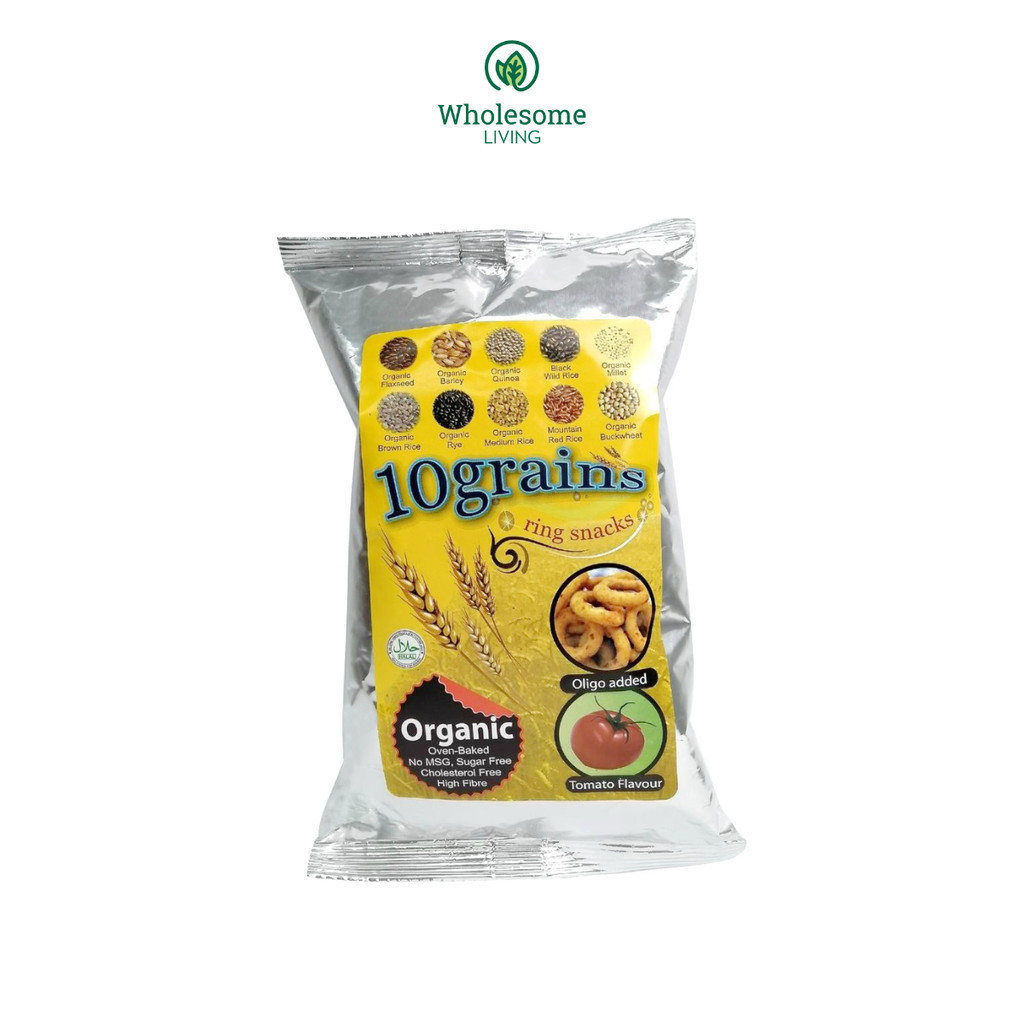 Organic 10 Grains Tomato Ring 50g | Shopee Malaysia