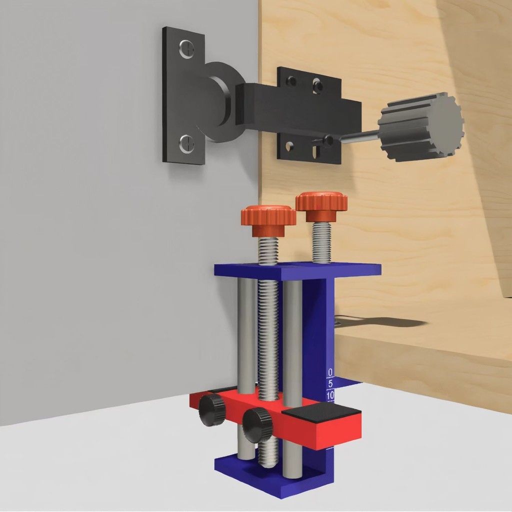 Cabinet Door Installation Auxiliary Tool Leveler Wall Cupboard Floor ...