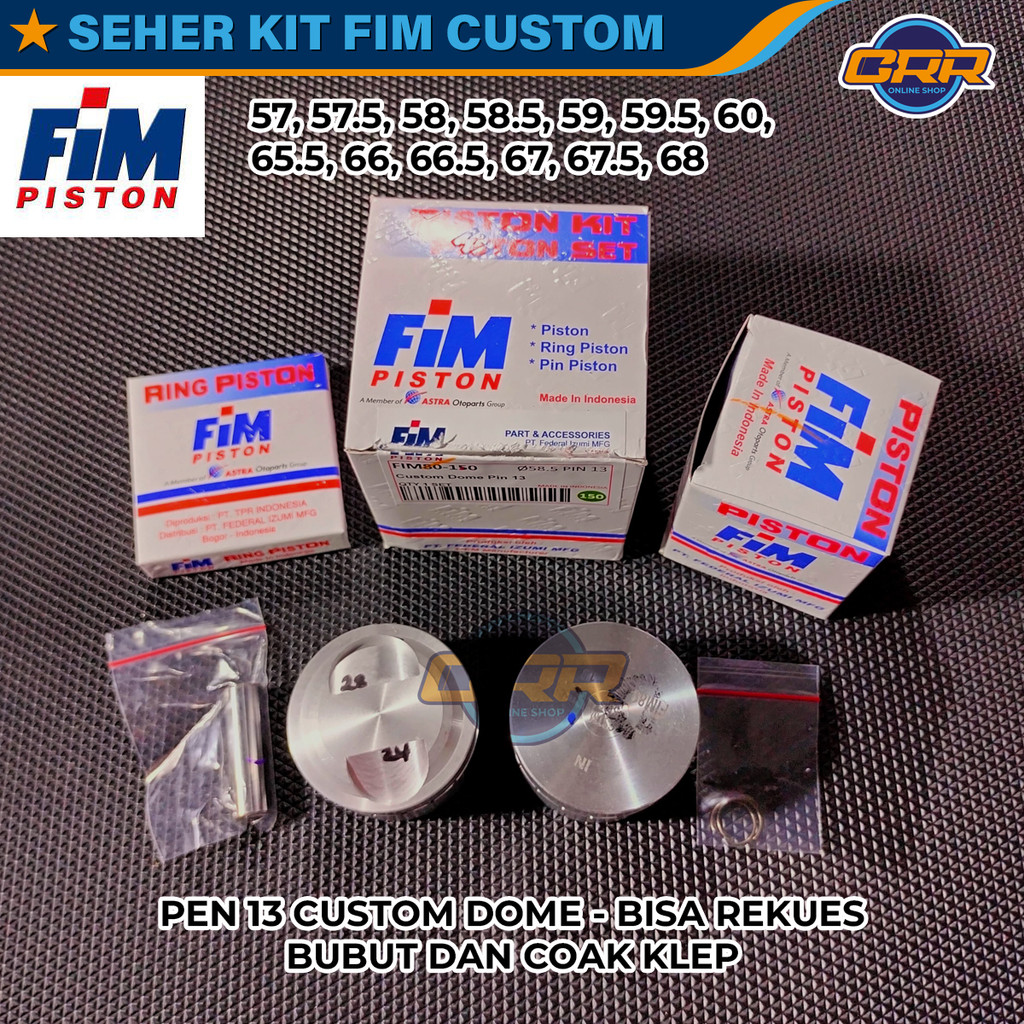 Package Piston FIM Raw PEN/PIN 13 Already Lathe And COAK Valves Can ...