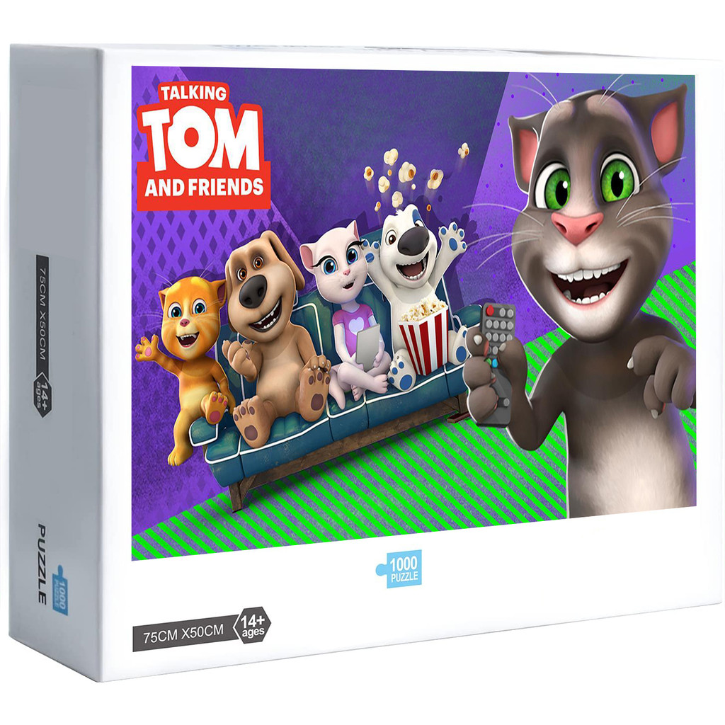 Talking Tom And Friends Jigsaw Puzzle Home Decoration Educational Game ...