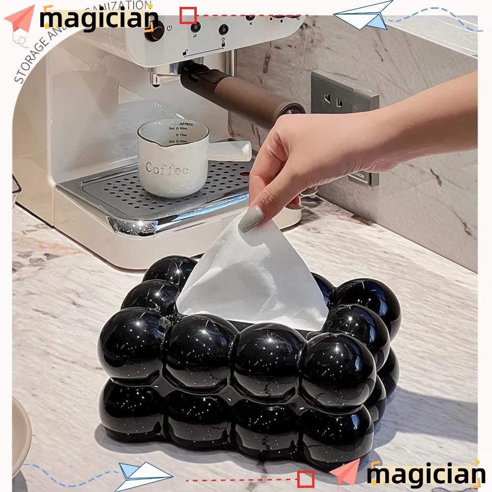 MAGIC Tissue Box, Napkin Home Office Paper Towel Dispenser, Home Deco ...