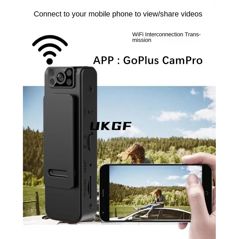 L8 Mini Wifi Video Camera Small Portable Micro Body Pocket Loop ...