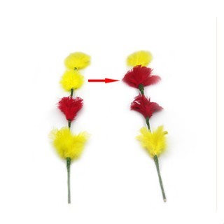 High-quality color-changing feather stick magic trick with instructions ...