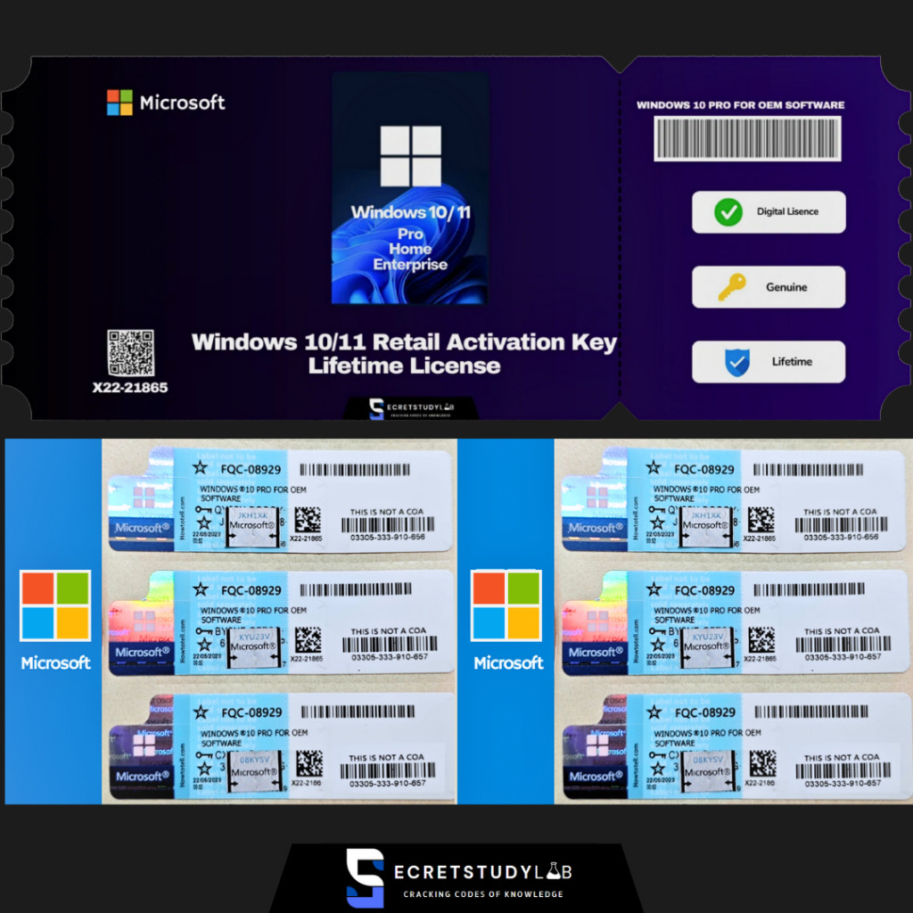 Windows OEM Activation Code – Instant Delivery, Multiple Editions ...