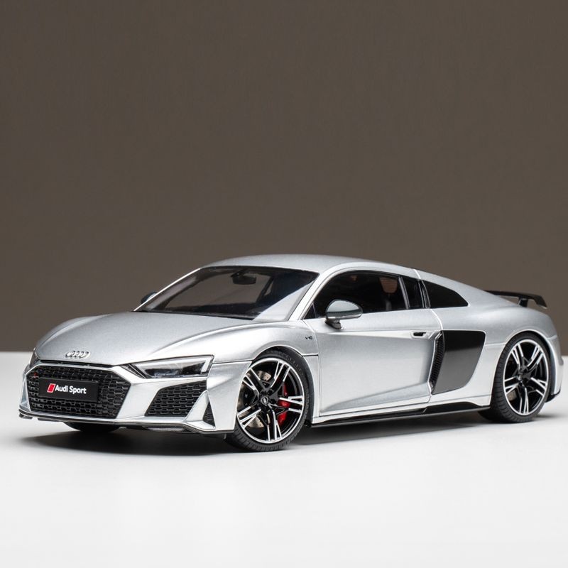 Kengfai 1: 18 AUDI R8 2021 Convertible AUDI R8 Alloy Simulation Car ...