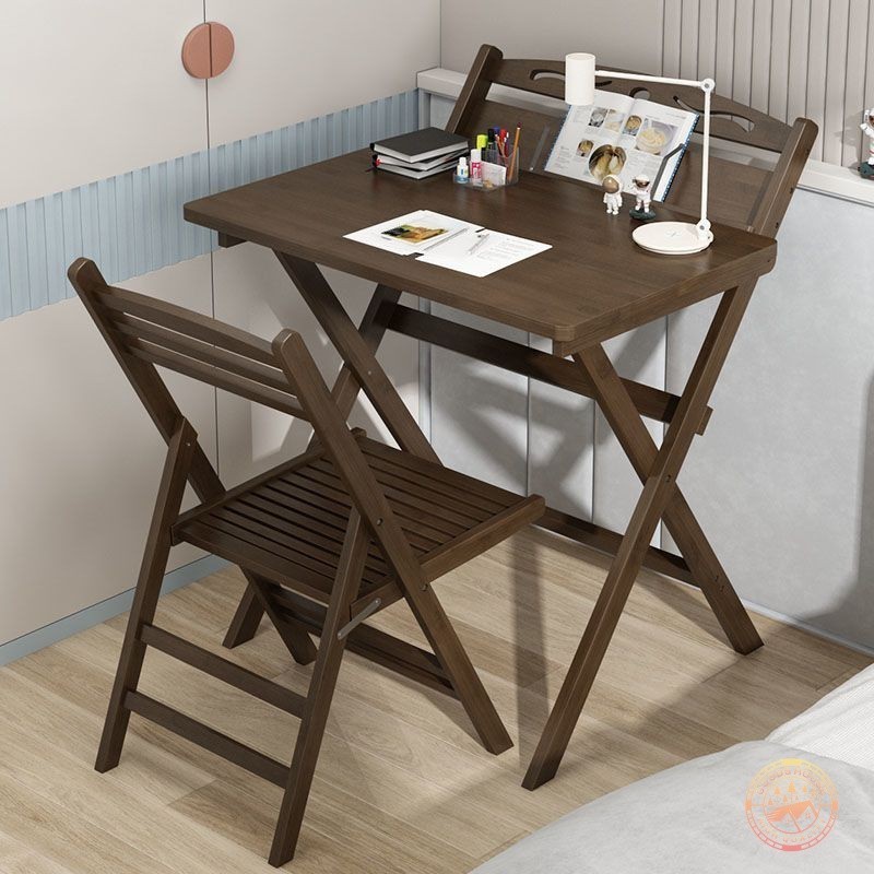 Folding portable study table free installation writing desk home laptop ...