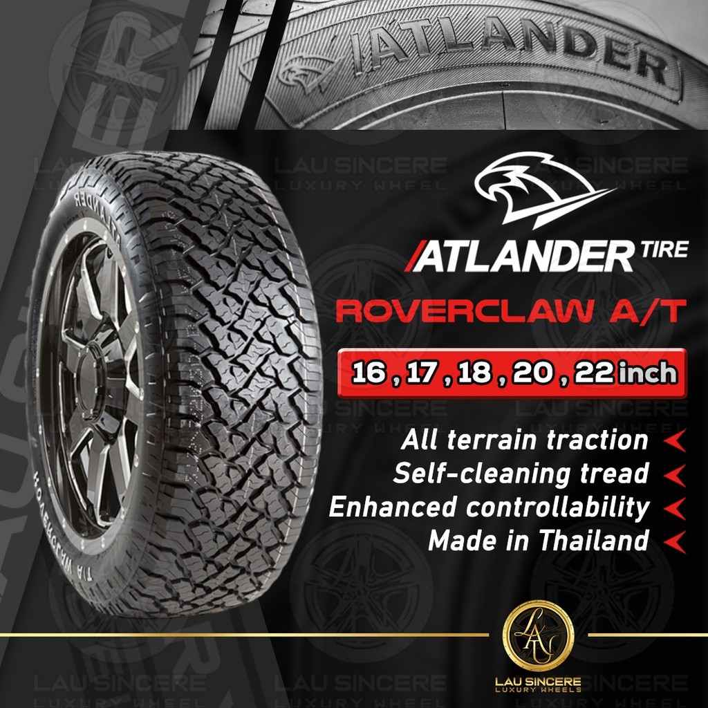 Atlander ROVERCLAW A/T 4x4 Tyre Tayar 4x4 | Shopee Malaysia