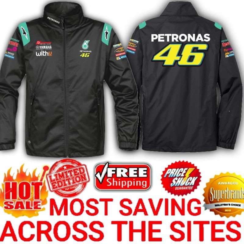 Super Premium: Petronas Sprinta Yamaha Factory Racing 46 Team Mens Long ...