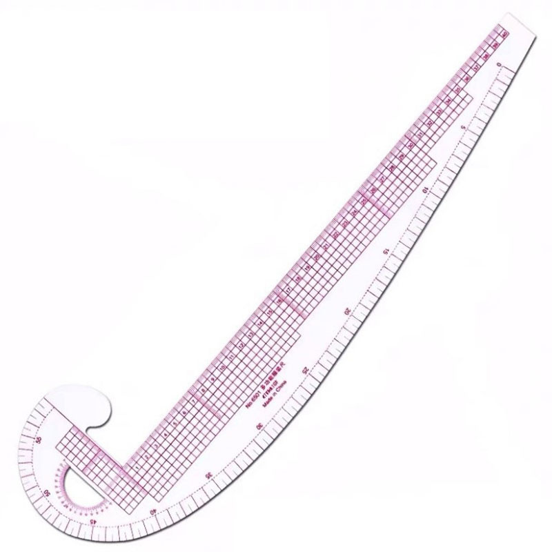 GMARTY Multifunction Plastic French Curve Sewing Ruler Easy Curve