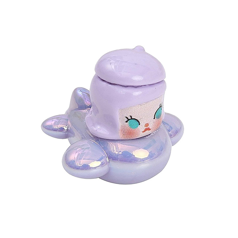 QwQ Mini Airplane Pop Mart Ornament Cartoon SkullPanda Crybaby Dimoo ...