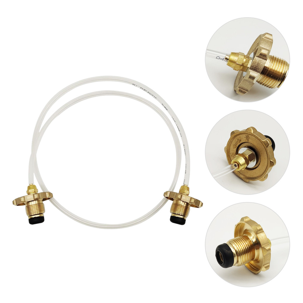 LPG Gas Tank Mutual Inflation Bridge Transparent PU Tube Outdoor Stove ...