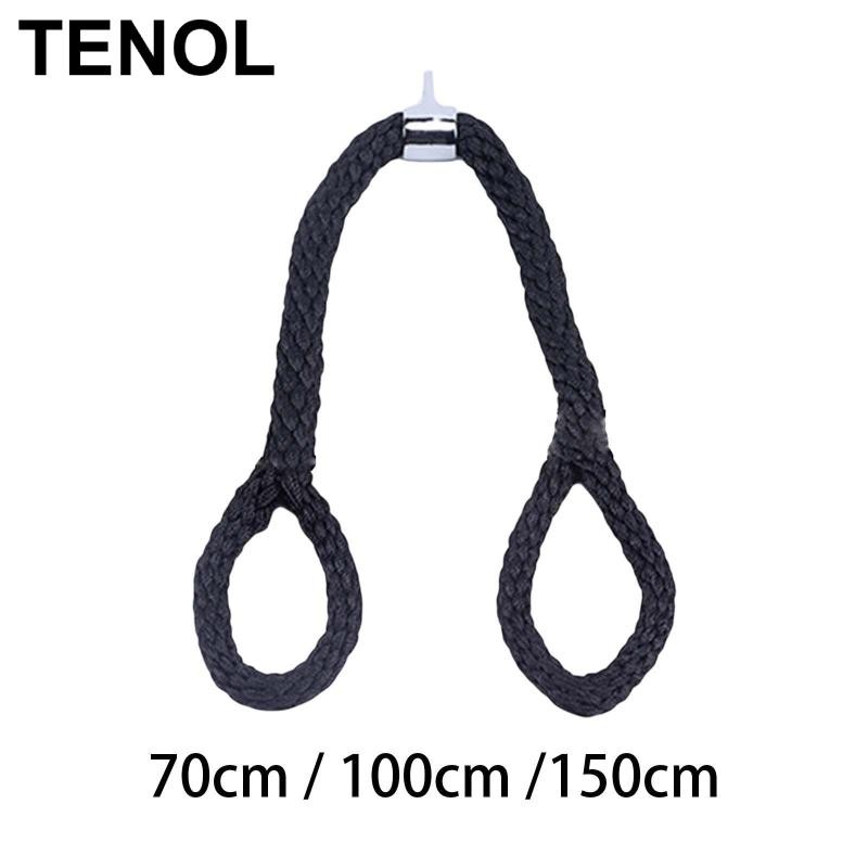 TENOL Tricep Rope Nylon Tricep Rope Pulldown Equipment Heavy Duty Bicep ...