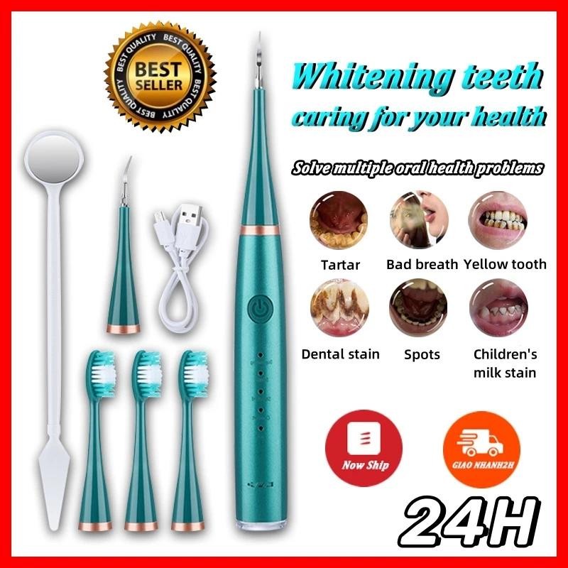 Ultrasonic Sonic Dental Scaler Electric Vibration Toothbrush Teeth ...