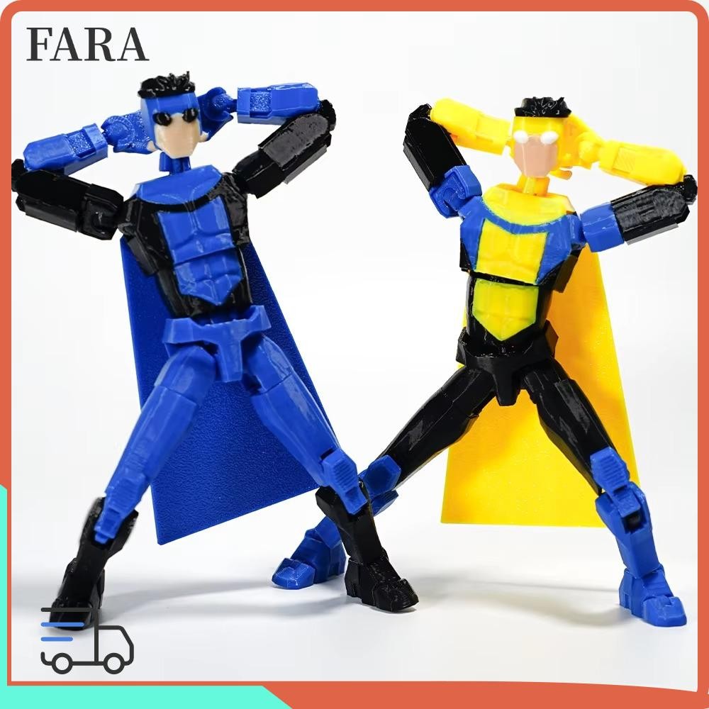 FARA 3d Printed Action Figure Lucky Dummy 13 Multi Joint Figure Movable ...