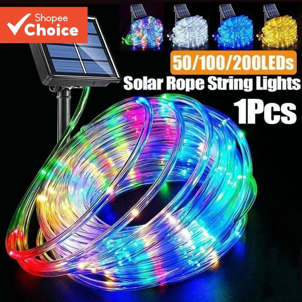 32M/22M/12M 300LED PVC Rope Ligh Solar String Light IP65 WaterProof For ...