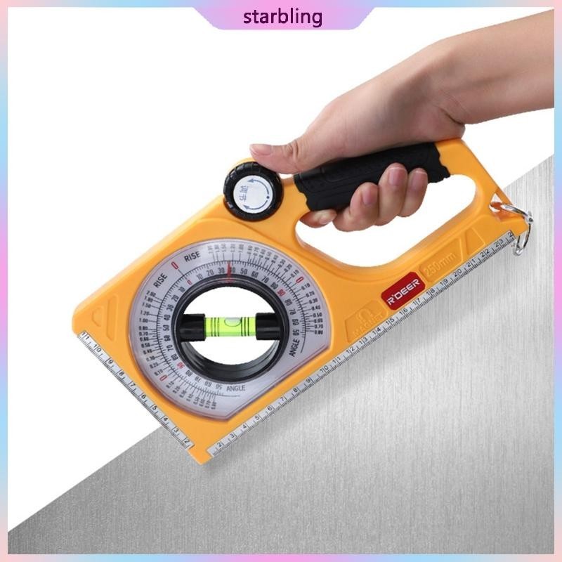 Star Portable Inclinometer Multi-Function Angle Meter Ruler Tools ...