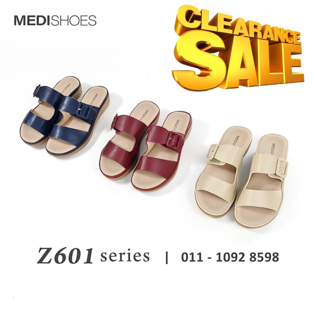 **Z601/Z605 MEDISHOES shoes Women Sandal comfort shoes reduce heel pain ...