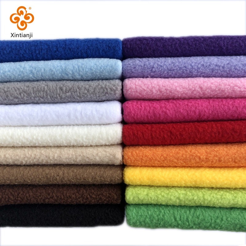 50 * 50cm Solid Color Fleece Soft Short Plush Fabric Felt DIY Handmade ...