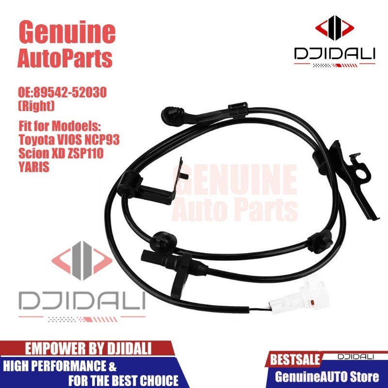 Car Front Left Right Abs Wheel Speed Sensor for Vios Ncp93 2007 2008 ...