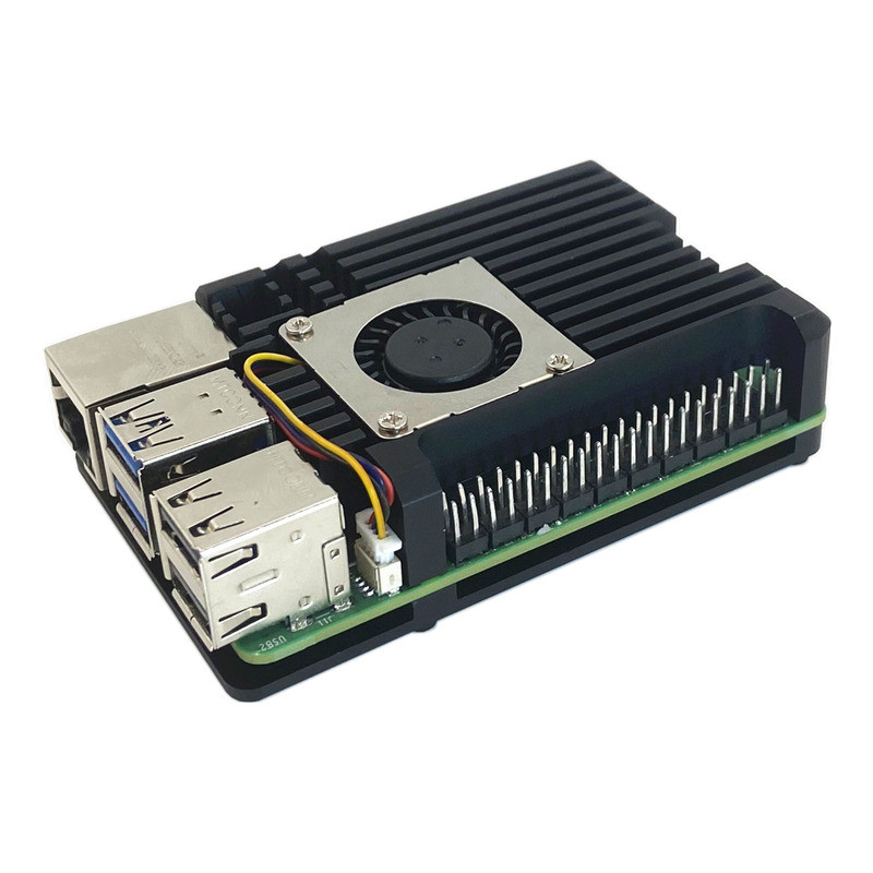 Raspberry Pi 5th Generation Shell Raspberry Pi 5 Active Cooling Cooling ...