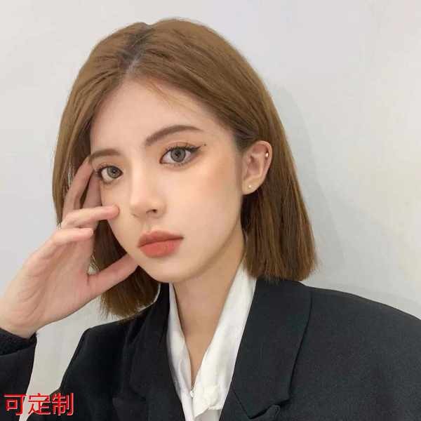 假發 rambut palsu perempuan rambut palsu Rambut palsu rambut pendek ...