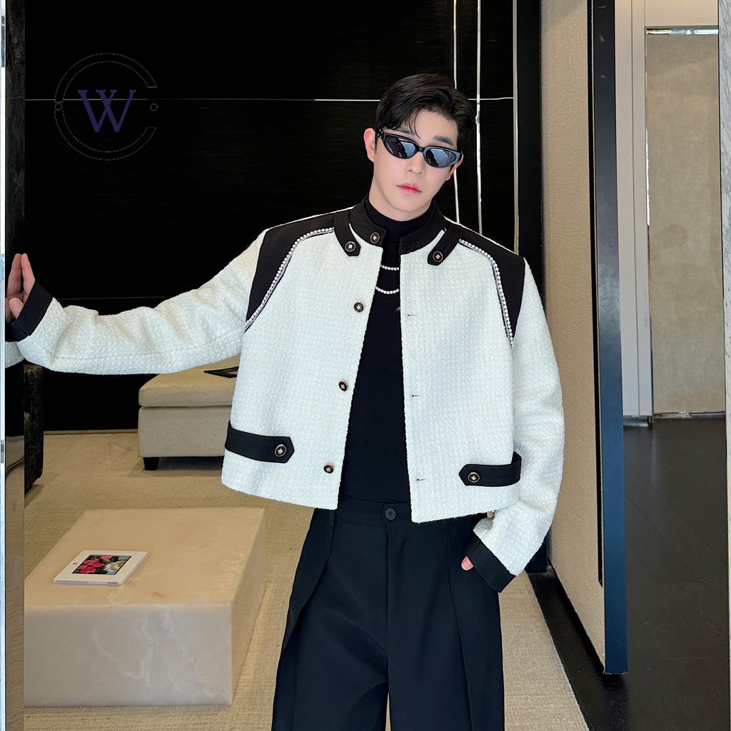 Dark Series High-End Feeling Black White Contrast Color Chanel Style ...