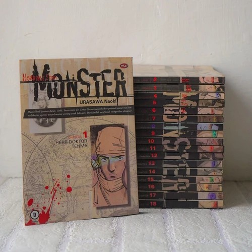 Monster Comics Full complete set Vol 1 - 18 End | Shopee Malaysia